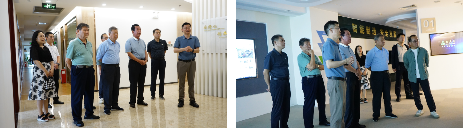 中国职业安全健康协会党委书记、理事长王德学一行莅临拼搏在线开展工作调研